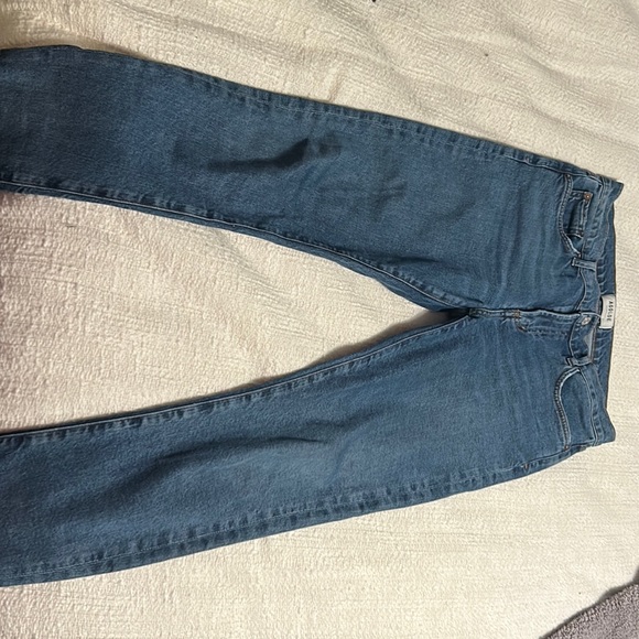 Agolde Womens Toni A133C-3002 Blue Mid Wash Denim Straight Leg Jeans Size 28 - Picture 1 of 5